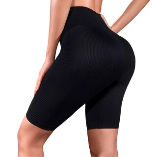 Foto 5 | Set de Dos Shorts Bikers Deportivos Negro y Rosa para Mujer