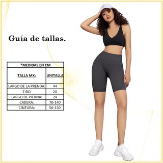 Foto 6 | Set de Dos Shorts Bikers Deportivos Negro y Rosa para Mujer