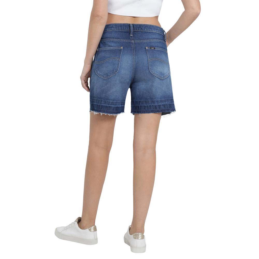 Foto 4 pulgar | Short Lee Casual 440 Azul para Mujer