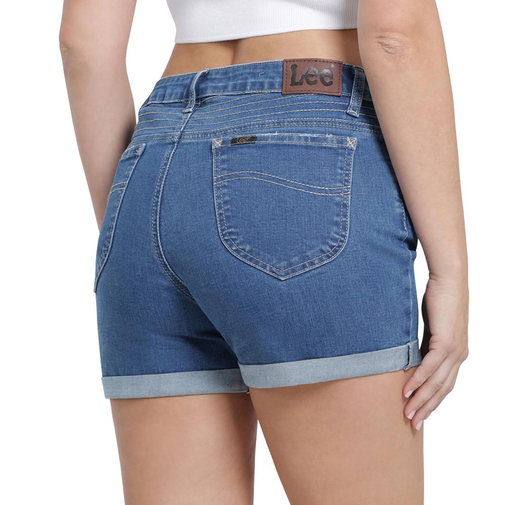 Foto 5 | Short Lee Azul para Mujer