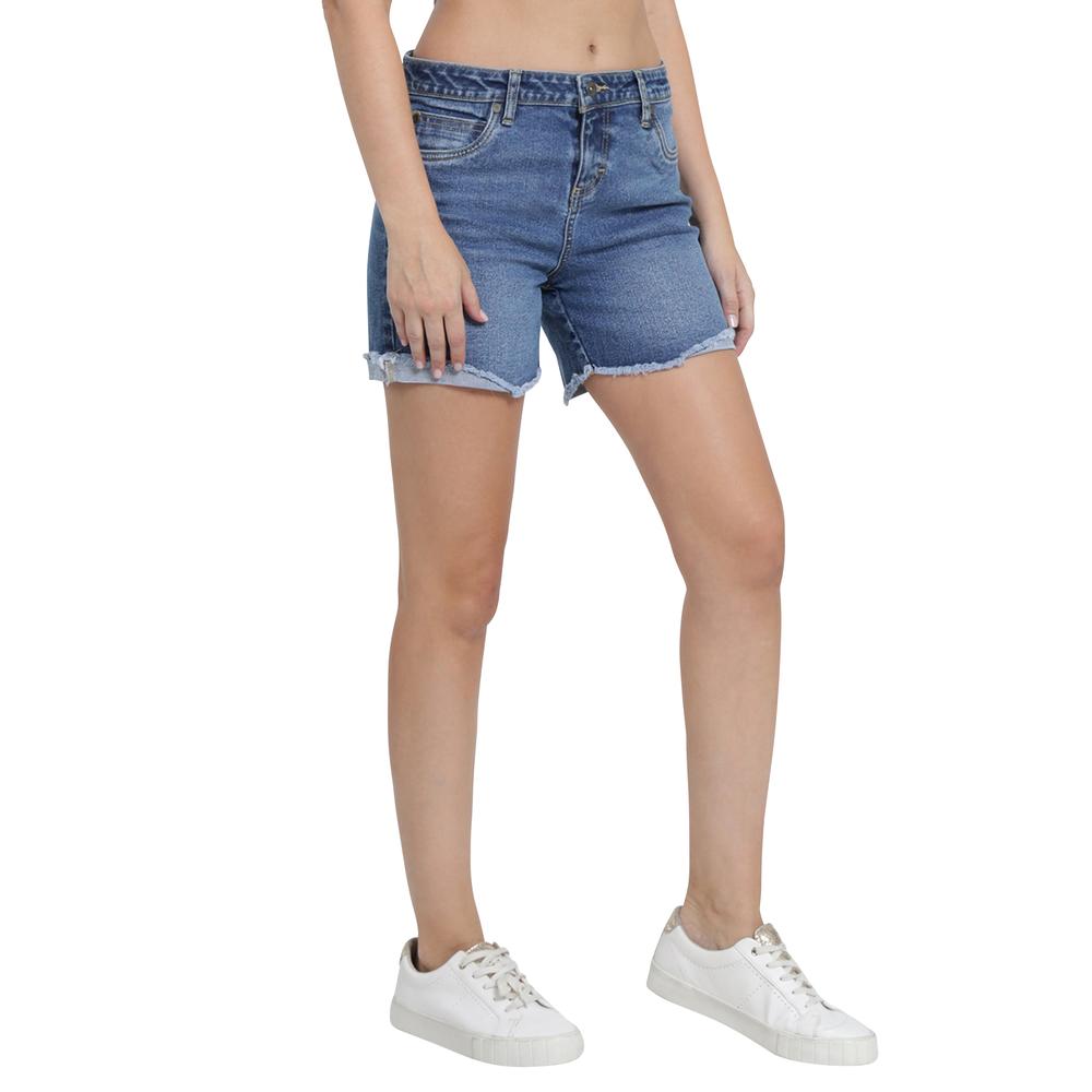 Foto 3 pulgar | Short Lee Casual 440 Azul para Mujer