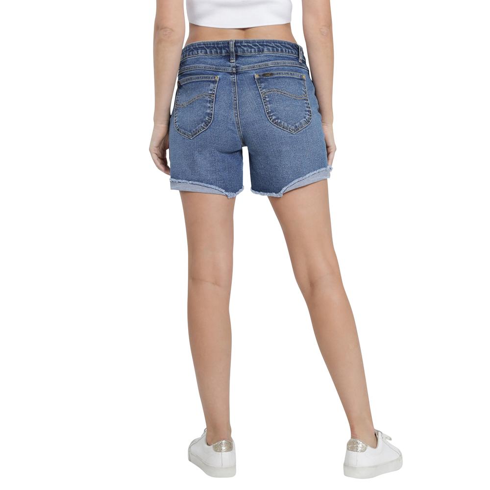 Foto 4 pulgar | Short Lee Casual 440 Azul para Mujer