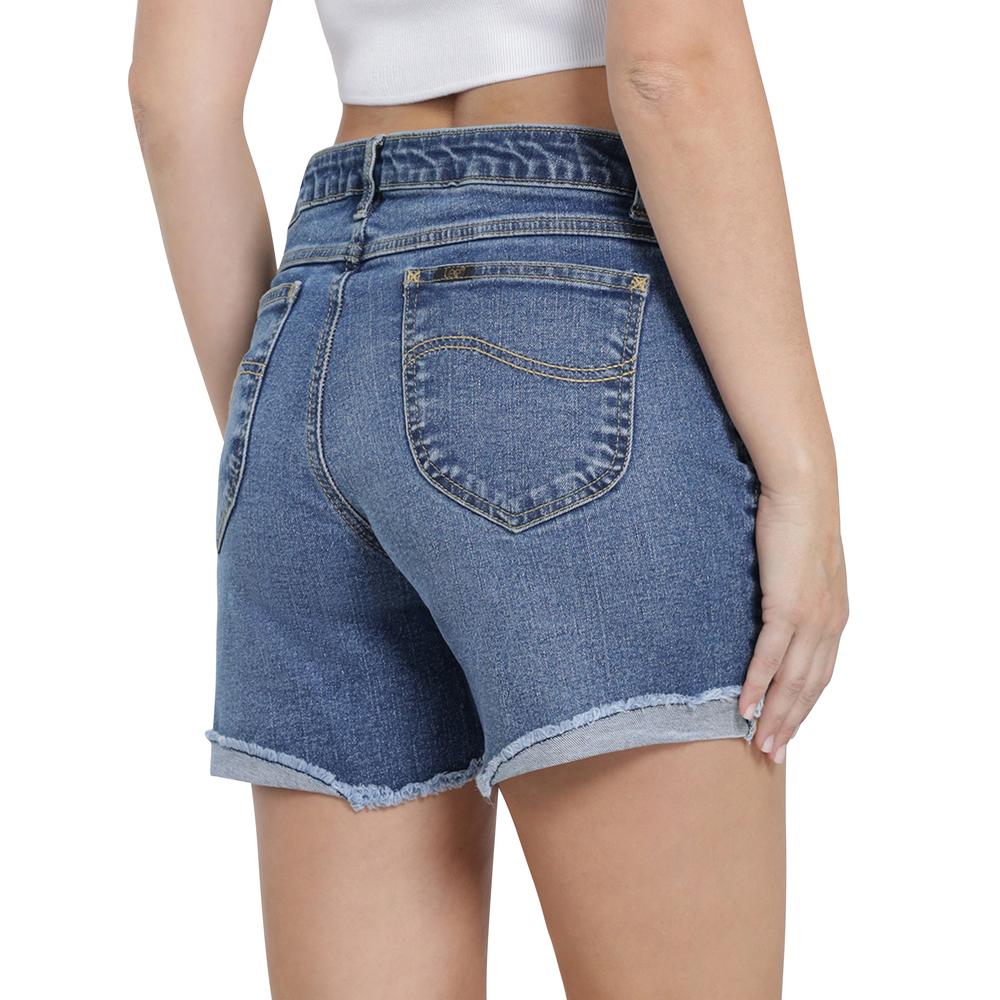 Foto 6 pulgar | Short Lee Casual 440 Azul para Mujer
