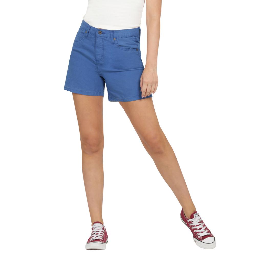 Foto 2 pulgar | Short Lee Casual 449 Azul para Mujer