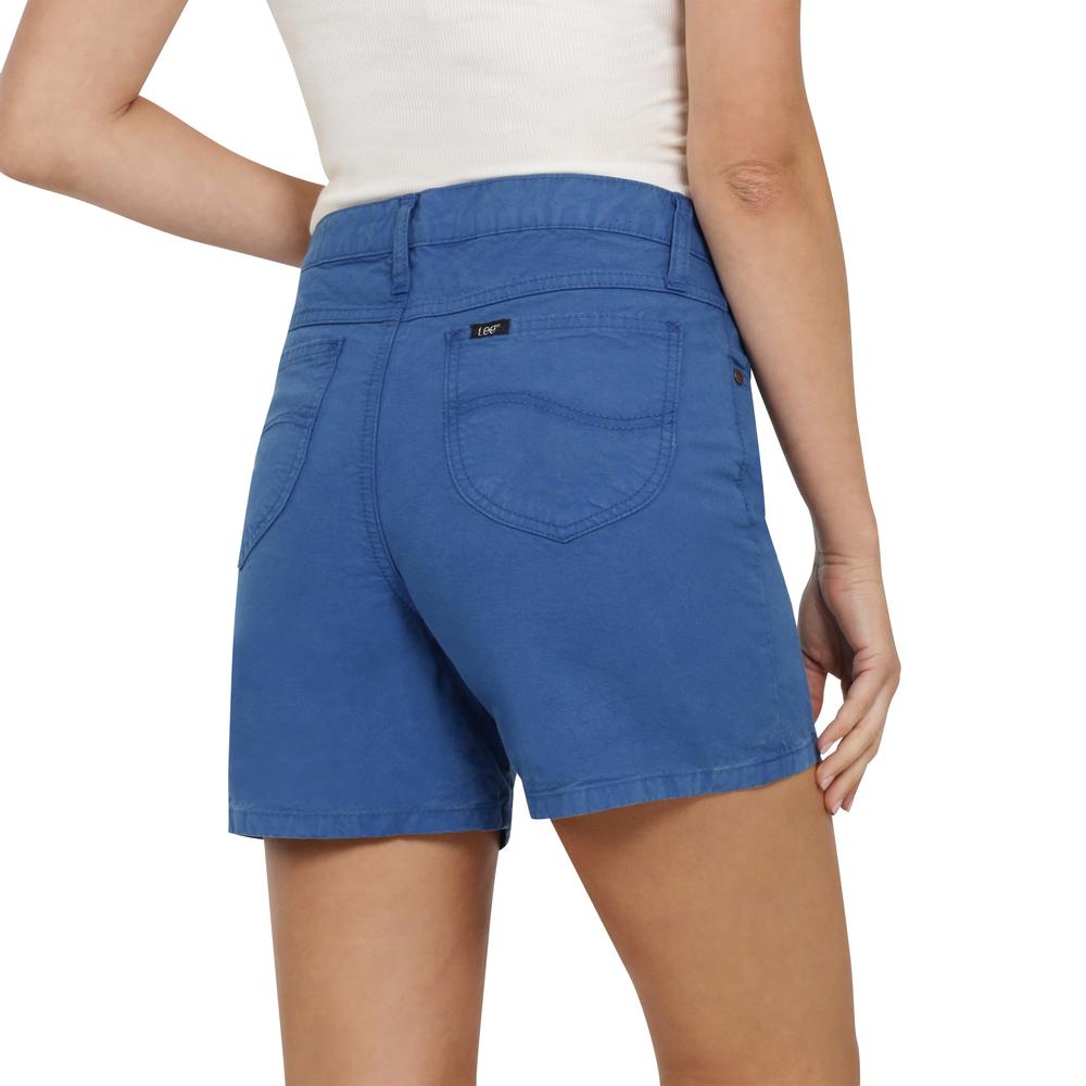 Foto 6 pulgar | Short Lee Casual 449 Azul para Mujer