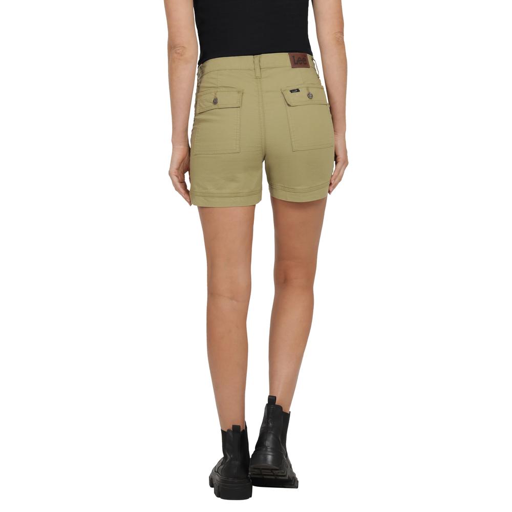 Foto 4 pulgar | Short Lee Casual 433 Verde para Mujer