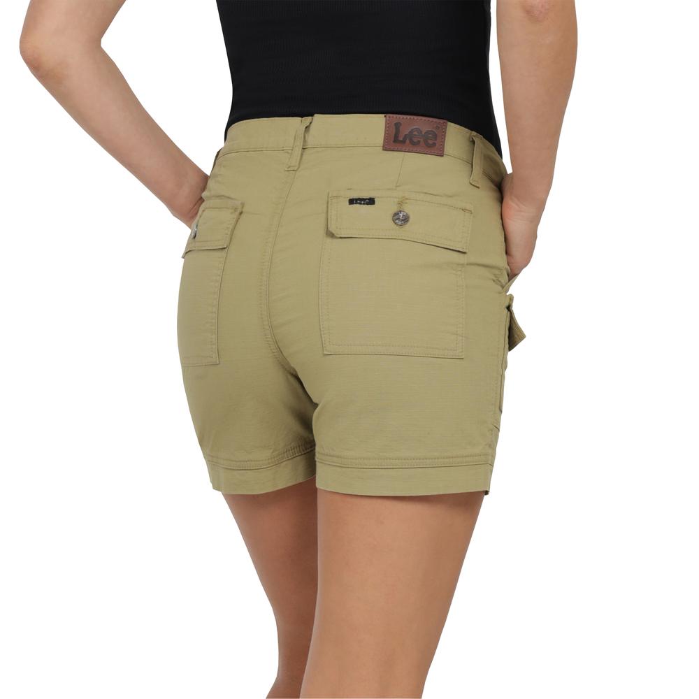 Foto 6 pulgar | Short Lee Casual 433 Verde para Mujer