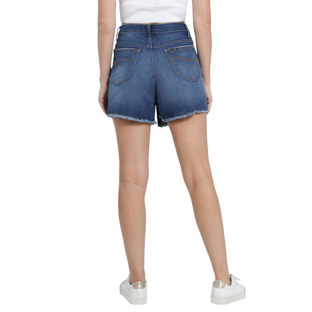 Foto 4 pulgar | Short Lee Casual 440 Azul para Mujer