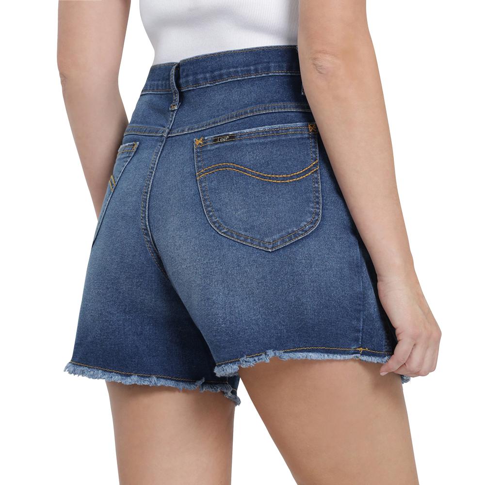 Foto 6 pulgar | Short Lee Casual 440 Azul para Mujer