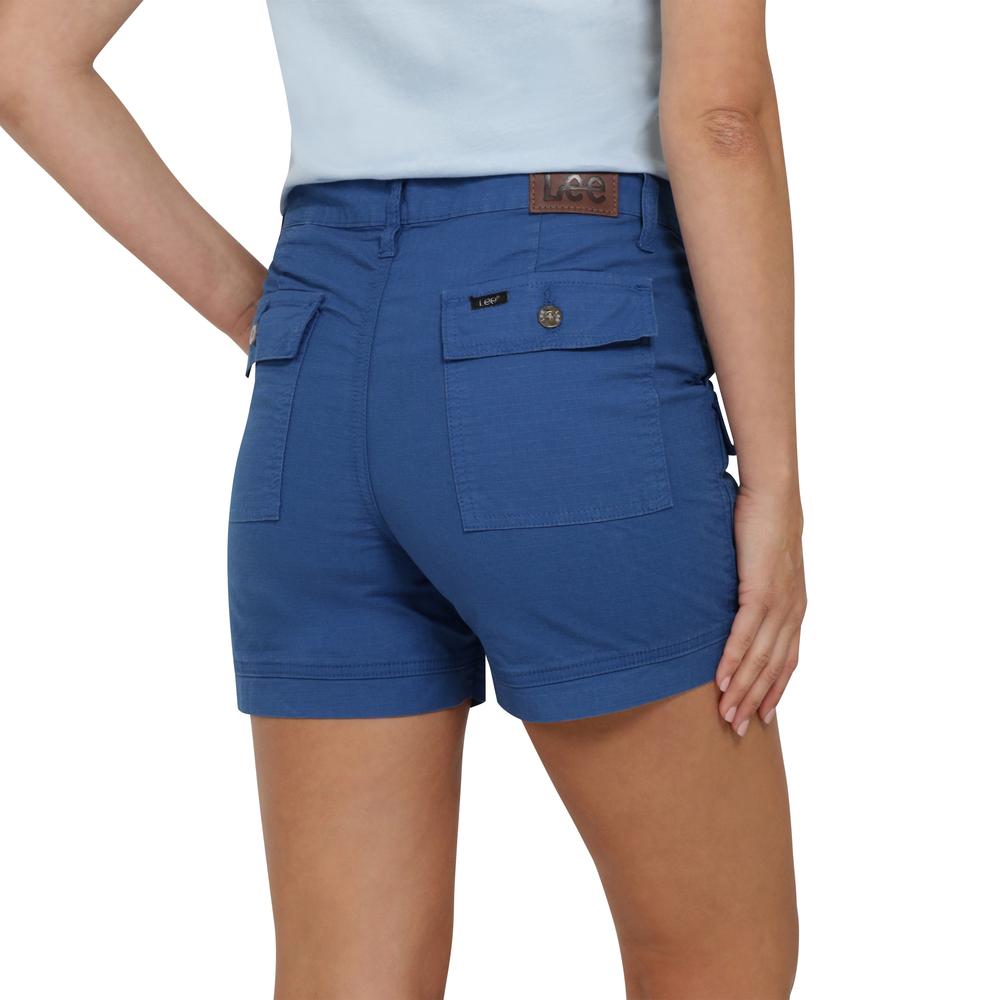 Foto 6 pulgar | Short Lee Casual 447 Azul Oscuro para Mujer