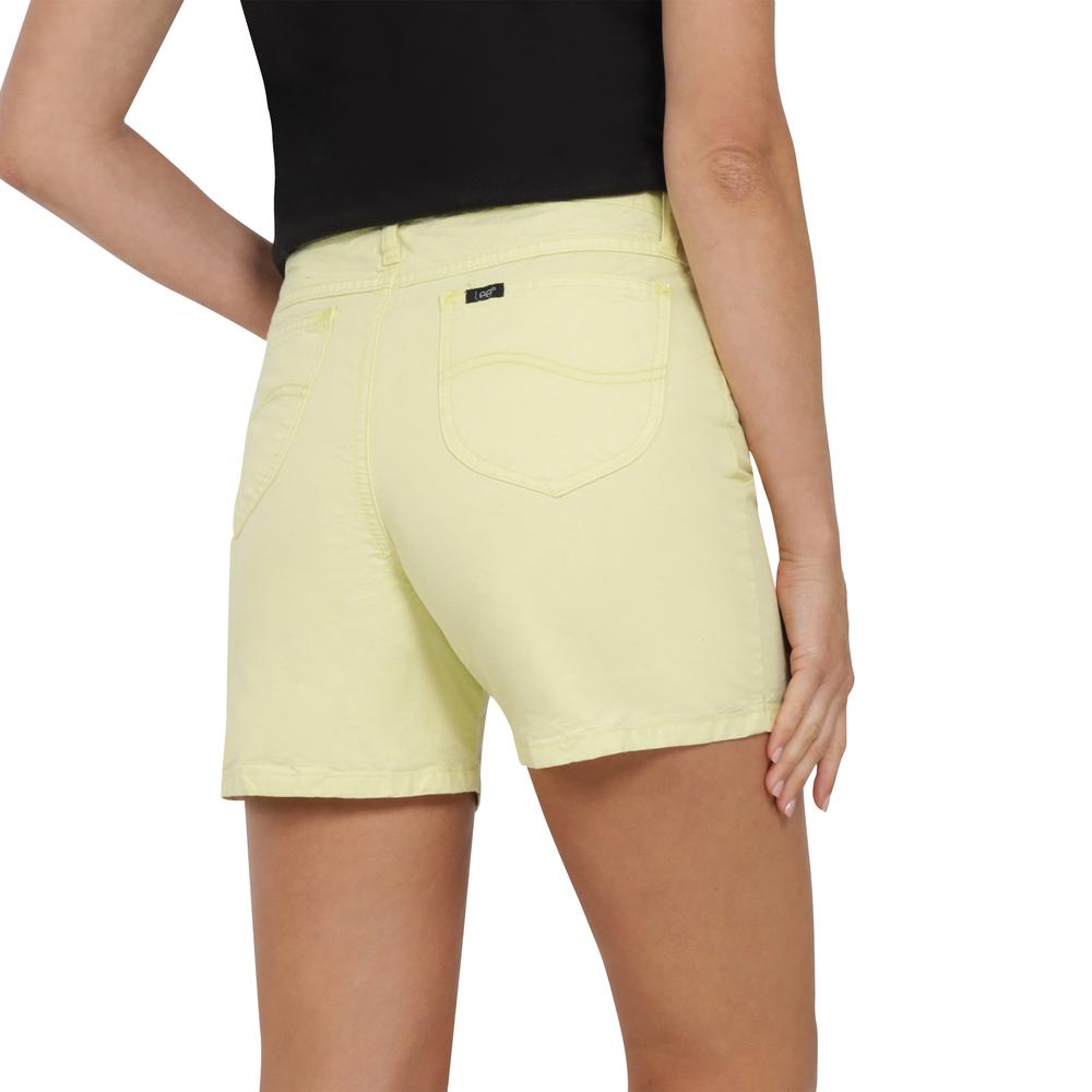 Foto 6 pulgar | Short Lee Casual 474 Amarillo para Mujer