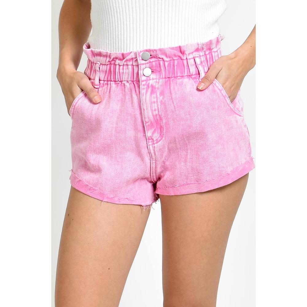 Foto 5 pulgar | Short de Tiro Alto Roman Fashion Juvenil 1025 Rosa
