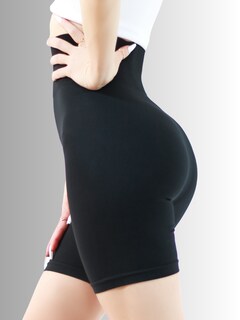 Foto 7 | Kit de Shorts Cortos Texturizados Negro y Rosa 2 Piezas para Mujer
