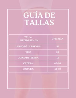 Foto 8 | Kit de Shorts Cortos Texturizados Negro y Rosa 2 Piezas para Mujer
