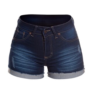 Foto 2 | Short Dob Mezclilla Stretch Pineda Jeans Stone