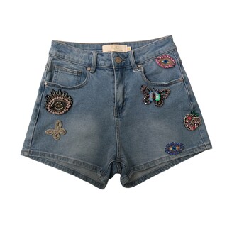 Foto 1 | Short Con Figuras Pedrería Lc