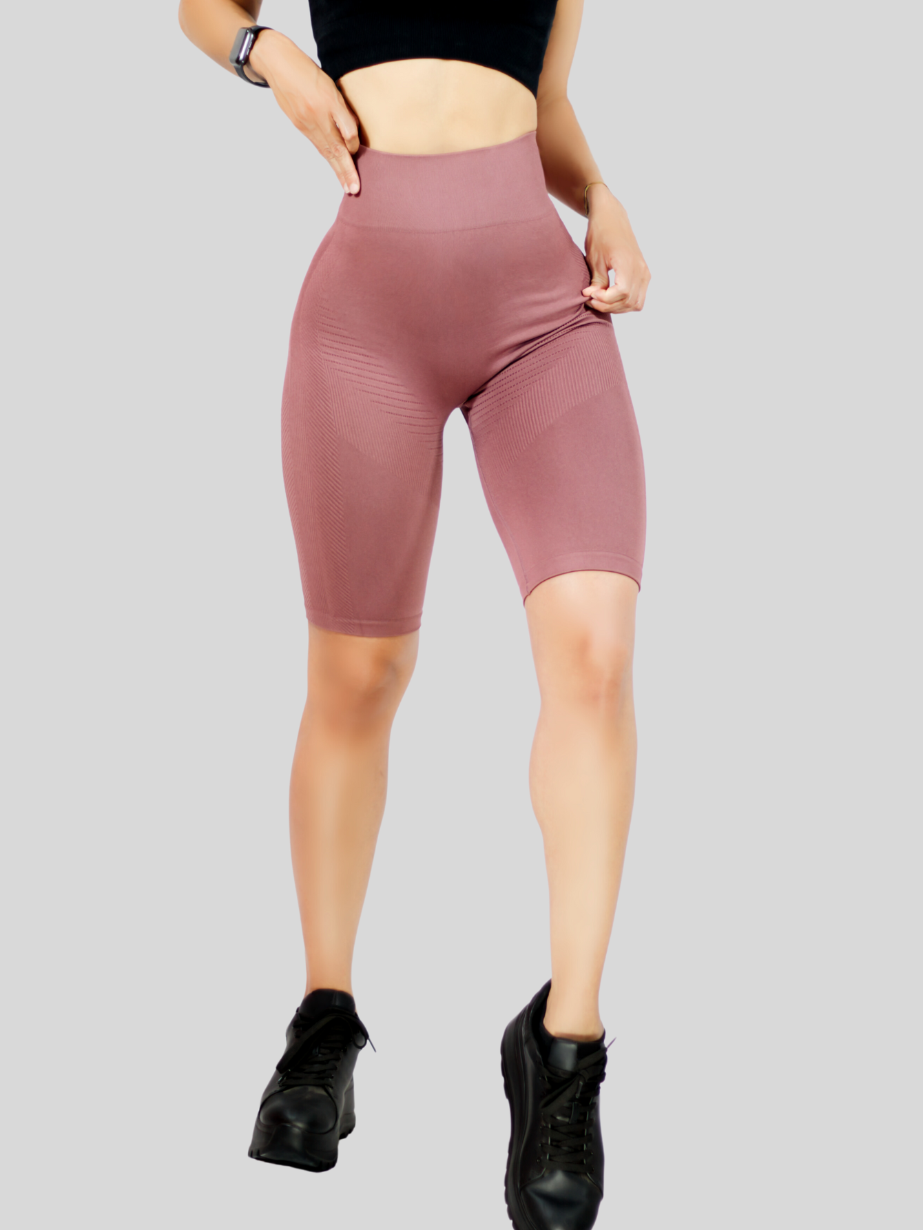Foto 3 pulgar | Short Deportivo de Mujer Sh-051 Coral