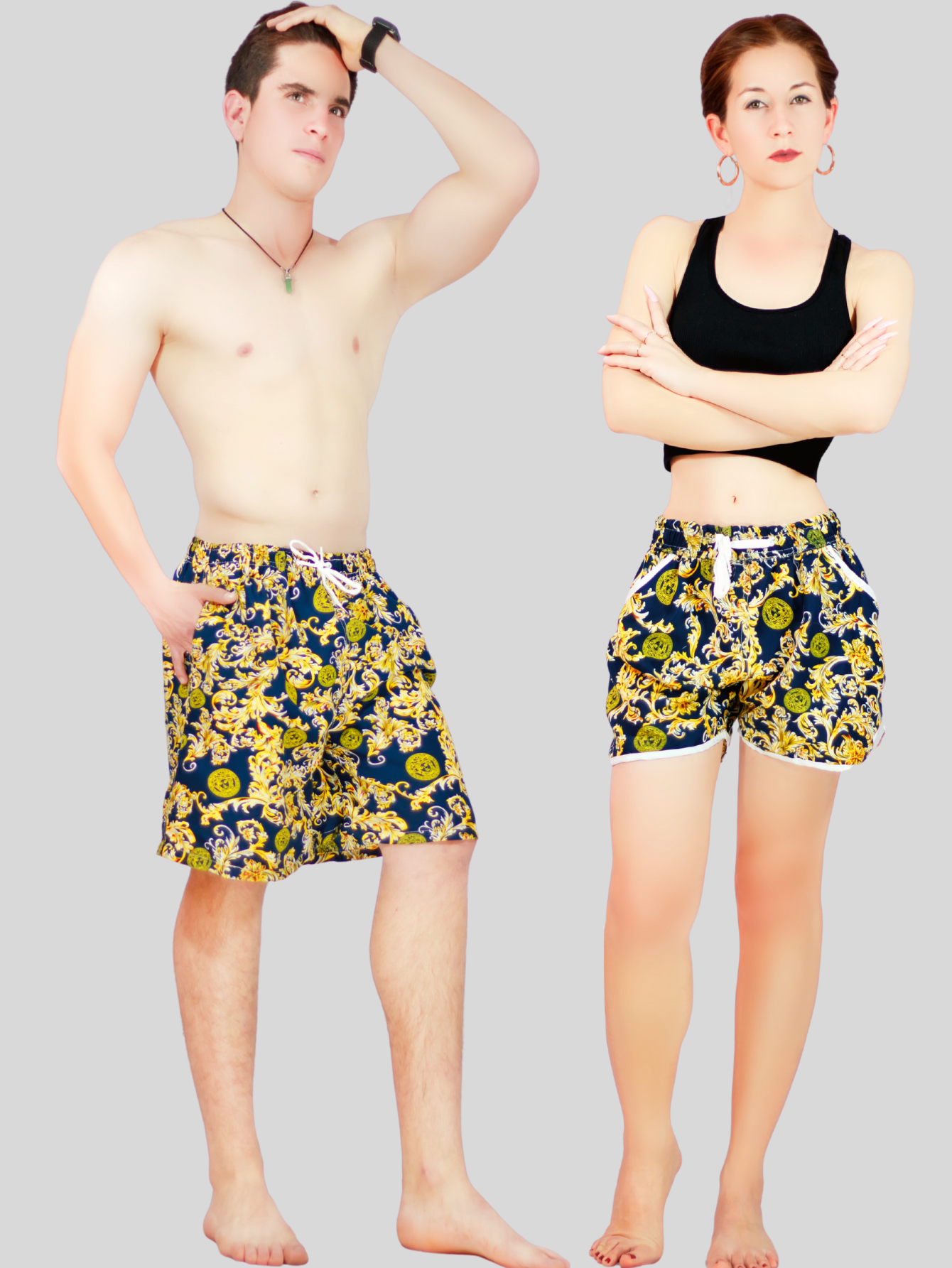 Foto 2 | Set de 2 Trajes de Baño para Hombre y Mujer