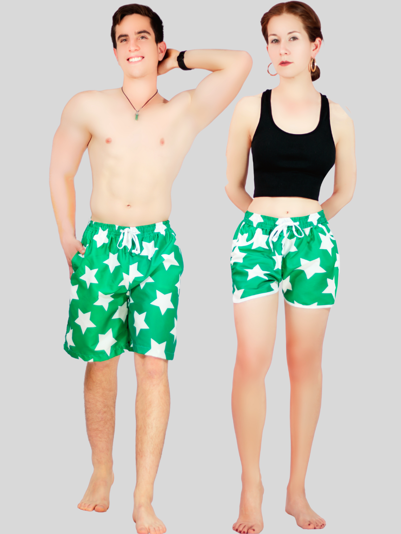 Foto 3 pulgar | Set de 2 Short para Hombre Y Mujer
