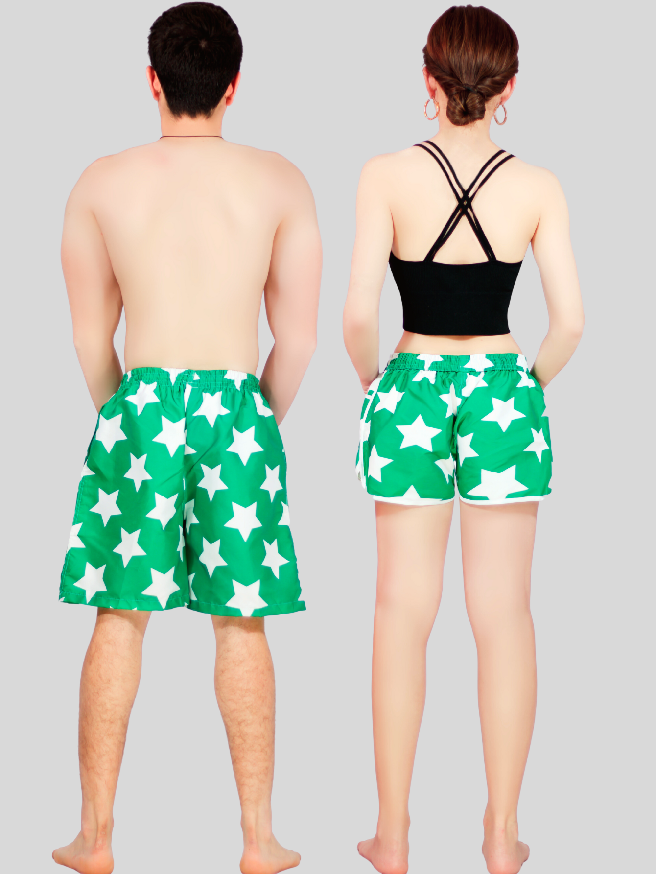 Foto 4 pulgar | Set de 2 Short para Hombre Y Mujer
