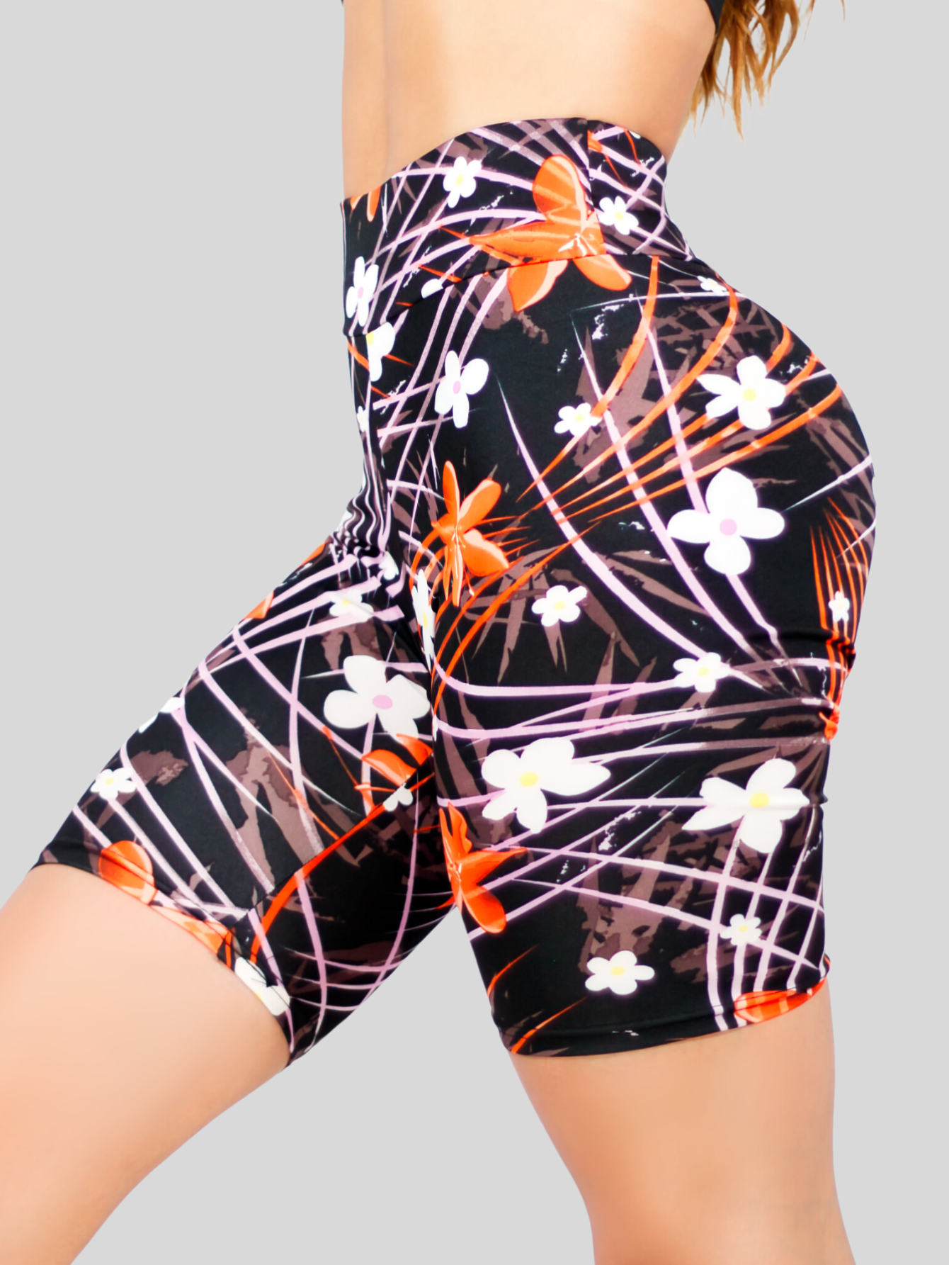 Foto 5 | Short Biker Multicolor para Mujer