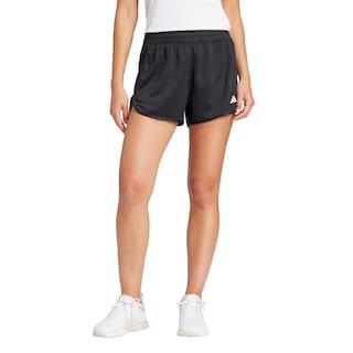Foto 2 | Shorts Pacer Essentials Tejidos Corte Alto Adidas Negro Mujer