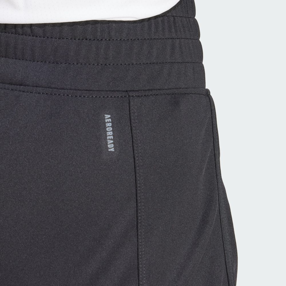 Foto 8 pulgar | Shorts Pacer Essentials Tejidos Corte Alto Adidas Negro Mujer