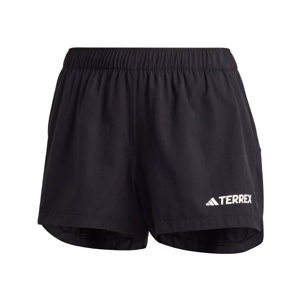 Foto 2 pulgar | Shorts De Trail Running Terrex Multi Adidas Negro Mujer