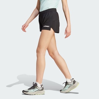 Foto 4 | Shorts De Trail Running Terrex Multi Adidas Negro Mujer