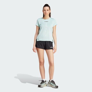 Foto 7 | Shorts De Trail Running Terrex Multi Adidas Negro Mujer