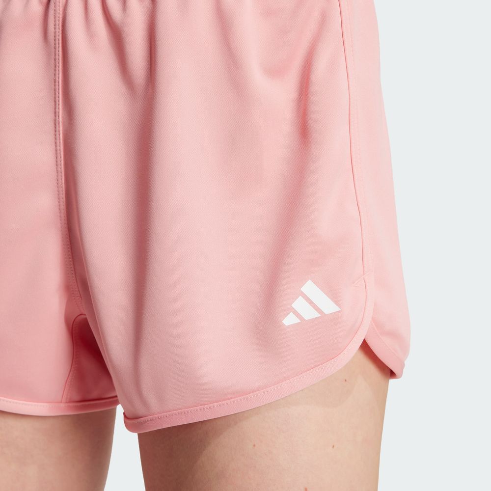 Foto 8 pulgar | Shorts Pacer Essentials Tejidos Corte Alto Adidas Rosa Mujer