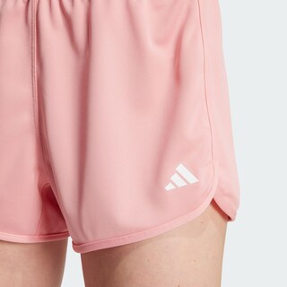 Foto 7 | Shorts Pacer Essentials Tejidos Corte Alto Adidas Rosa Mujer