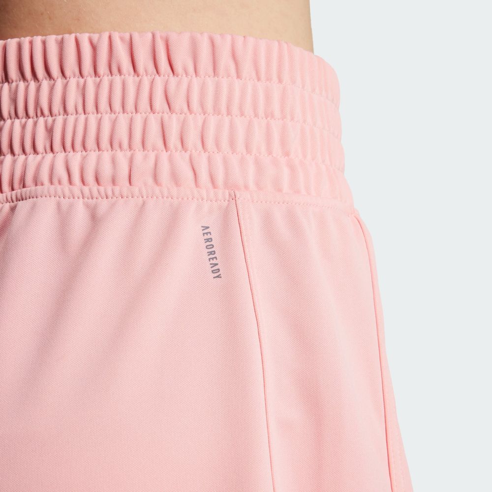 Foto 8 | Shorts Pacer Essentials Tejidos Corte Alto Adidas Rosa Mujer