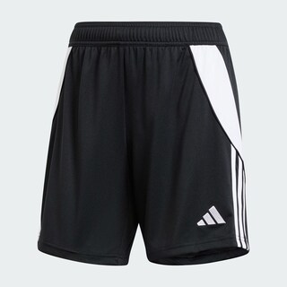 Foto 3 | Shorts Tiro 24 Adidas Negro Mujer