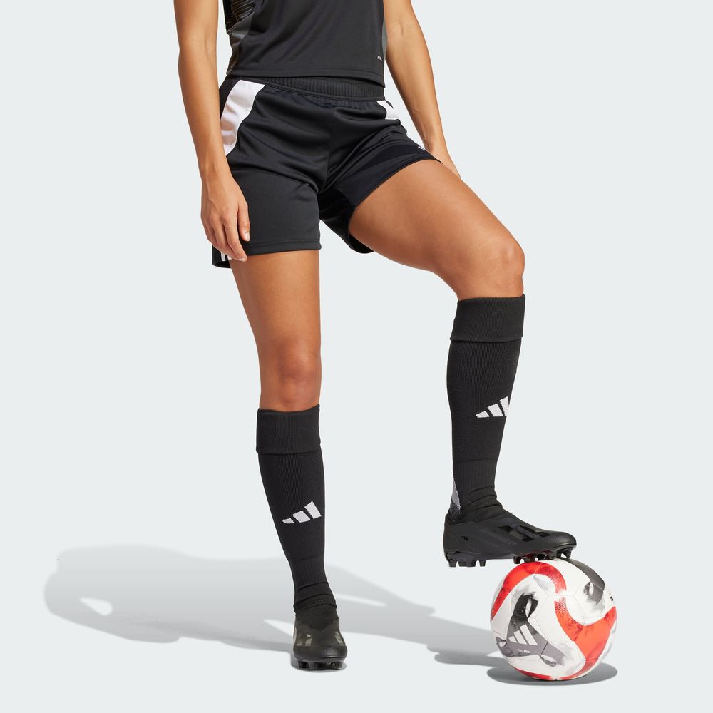 Foto 6 | Shorts Tiro 24 Adidas Negro Mujer