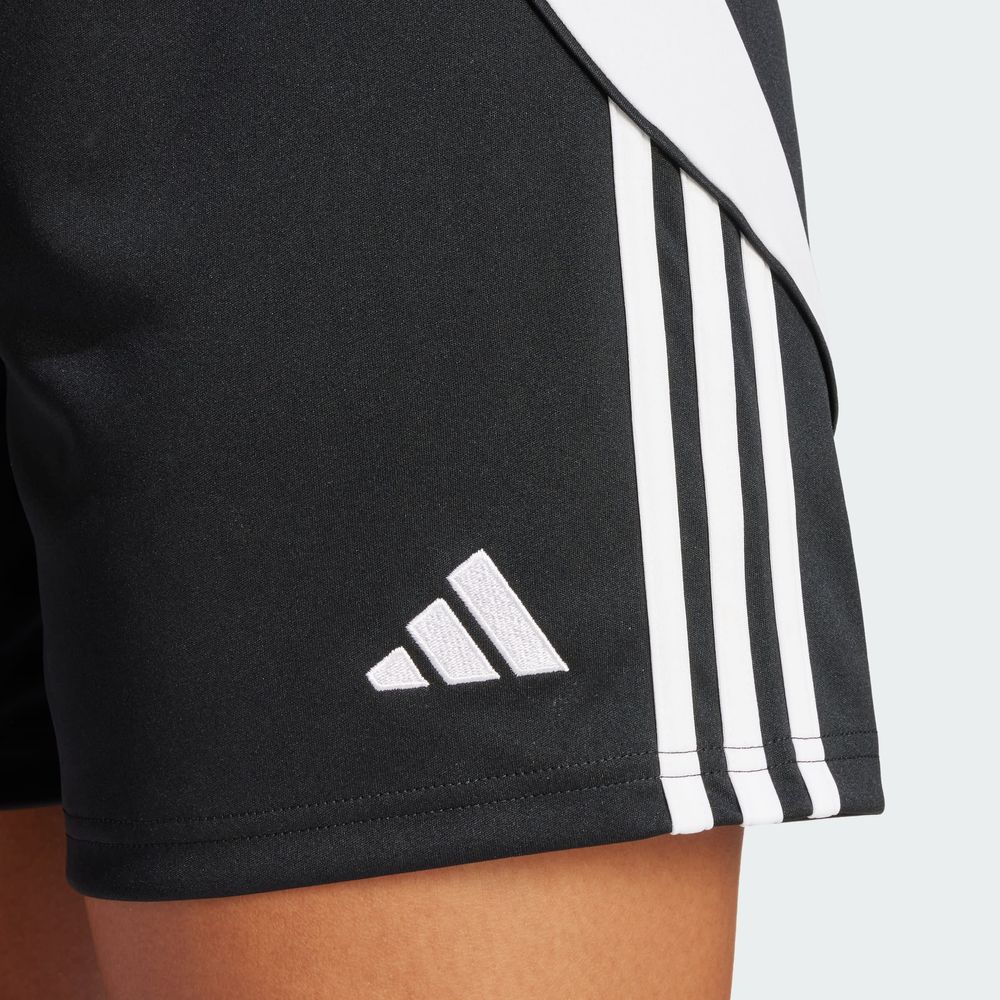 Foto 8 | Shorts Tiro 24 Adidas Negro Mujer