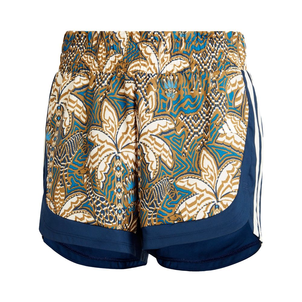 Foto 2 pulgar | Shorts Pacer Adidas X Farm Rio Adidas Rosa Mujer