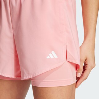 Foto 8 | Shorts Aeroready 2 En 1 Adidas Rosa Mujer