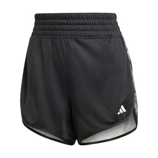 Foto 1 | Shorts Pacer Training Essentials Tejidos Con Estampado De Flores Tie-dye Adidas Negro Mujer
