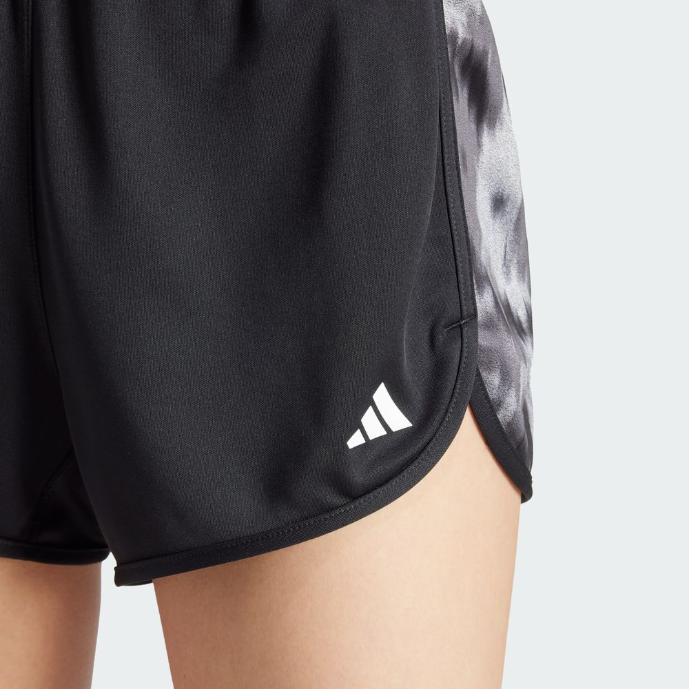 Foto 8 pulgar | Shorts Pacer Training Essentials Tejidos Con Estampado De Flores Tie-dye Adidas Negro Mujer