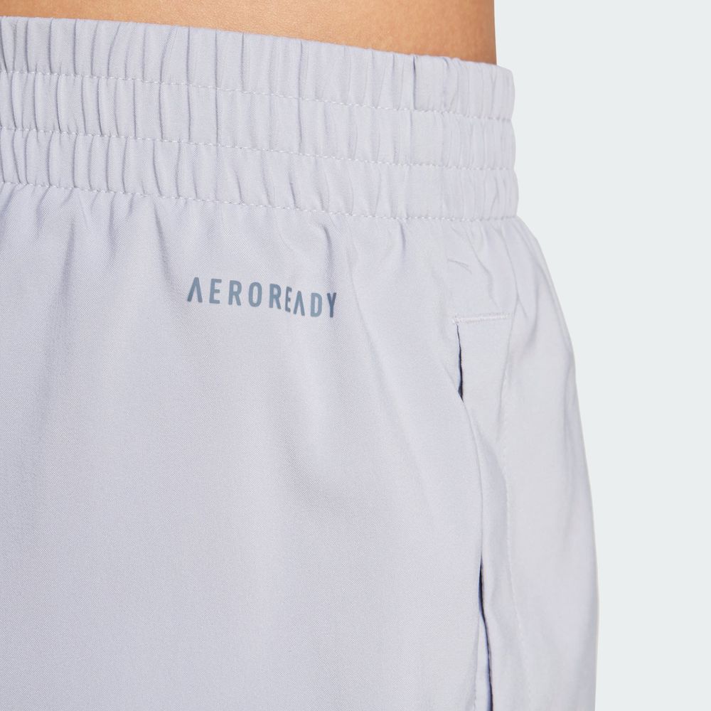 Foto 9 pulgar | Shorts Aeroready 2 En 1 Adidas Gris Mujer