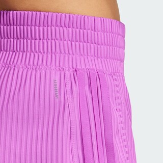 Foto 8 | Shorts Pacer All Gym Seasonal Rib Corte Alto 3 Franjas Adidas Violeta Mujer