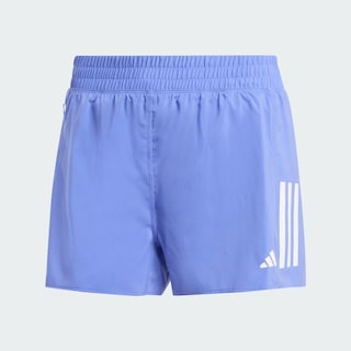 Foto 3 | Shorts Own The Run Adidas Azul Mujer