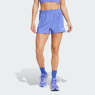Foto 4 | Shorts Own The Run Adidas Azul Mujer