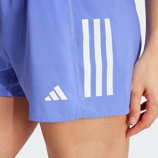 Foto 7 | Shorts Own The Run Adidas Azul Mujer
