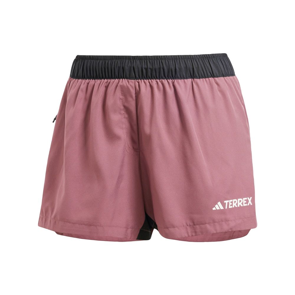 Foto 2 pulgar | Shorts de Trail Running Terrex Multi Adidas Granate para Mujer