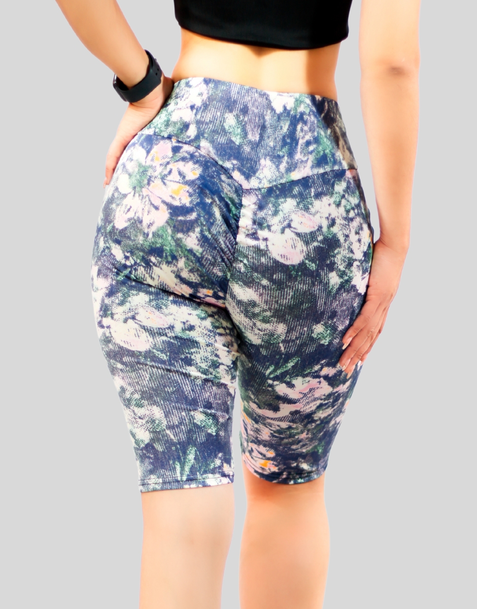 Foto 6 pulgar | Set De 2 Biker Short Mujer Shores Sh-039-2-px2-d3/d4 Deportivos Dama Chores Gym