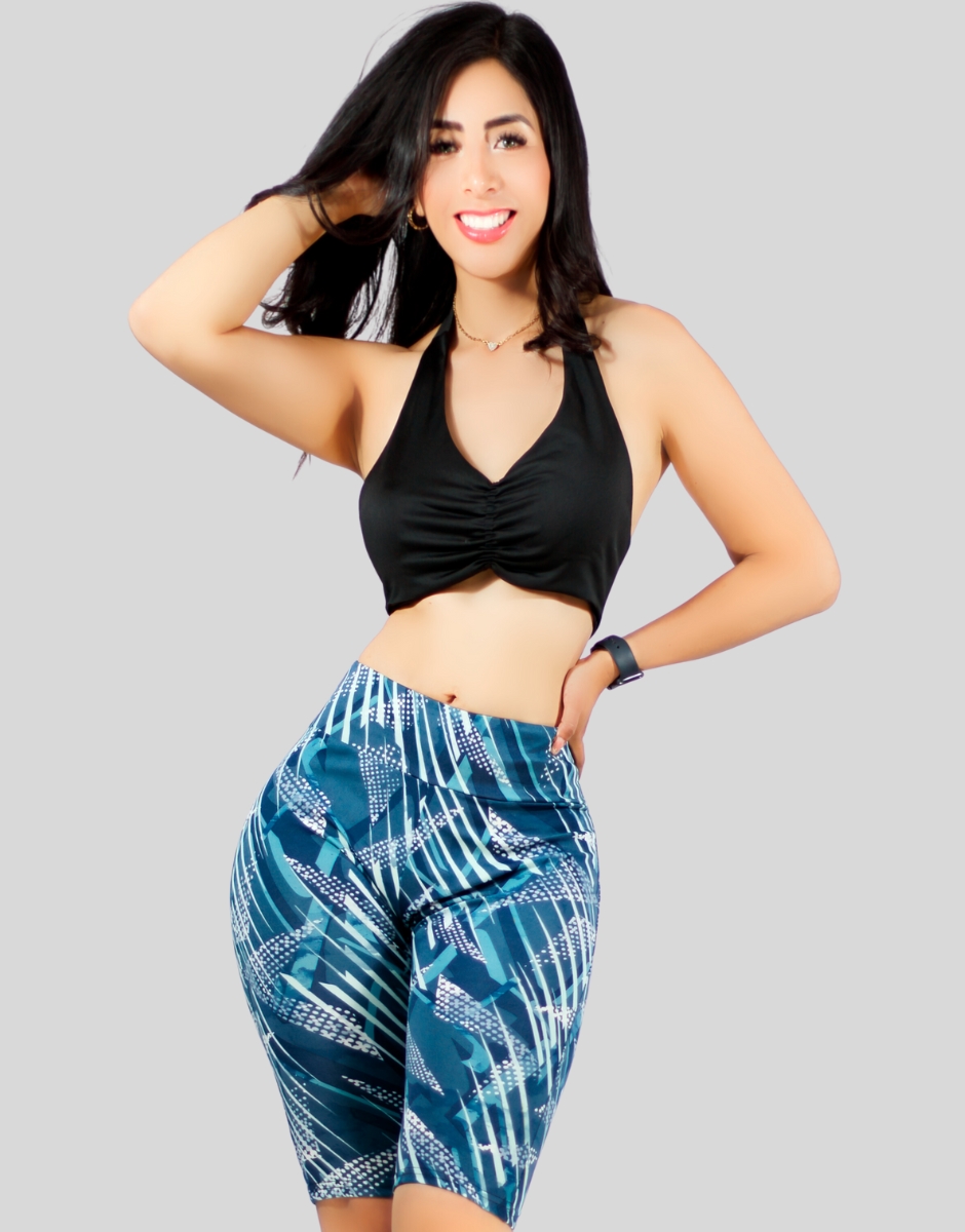 Foto 4 pulgar | Biker Short Mujer Shores Sh-039-2-d6 Color Rosa Deportivos Dama Chores Gym