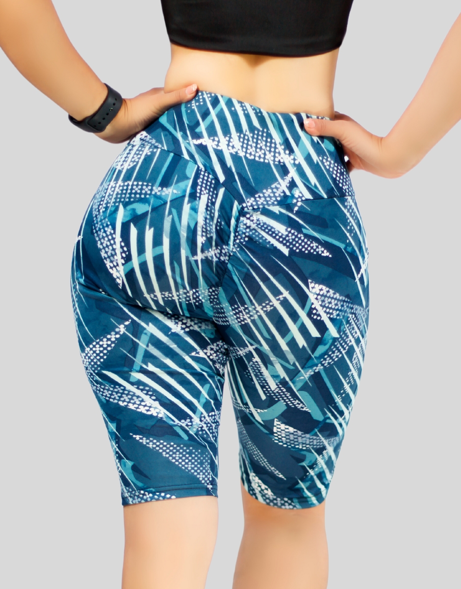 Foto 6 pulgar | Biker Short Mujer Shores Sh-039-2-d6 Color Rosa Deportivos Dama Chores Gym