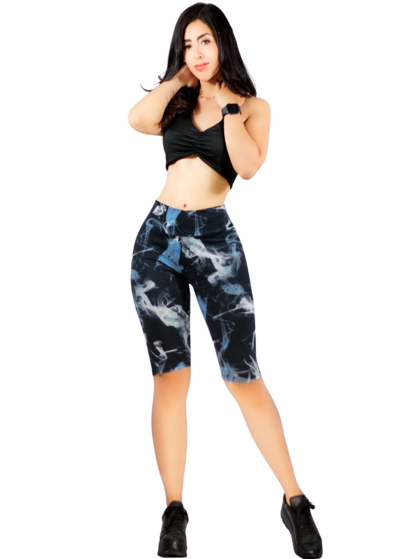 Foto 2 pulgar | Biker Short Mujer Shores Sh-039-2-d2 Color Fucsia Deportivos Dama Chores Gym